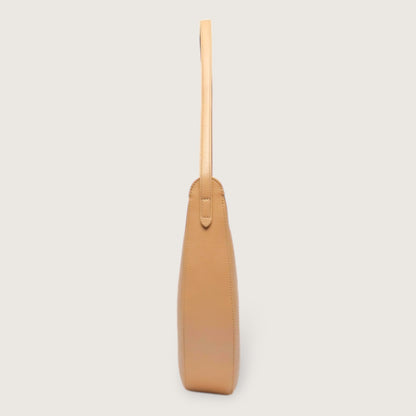 Бежева італійська шкіряна жіноча сумка Coccinelle Gleen Large E1 N15 13 04 01 N24