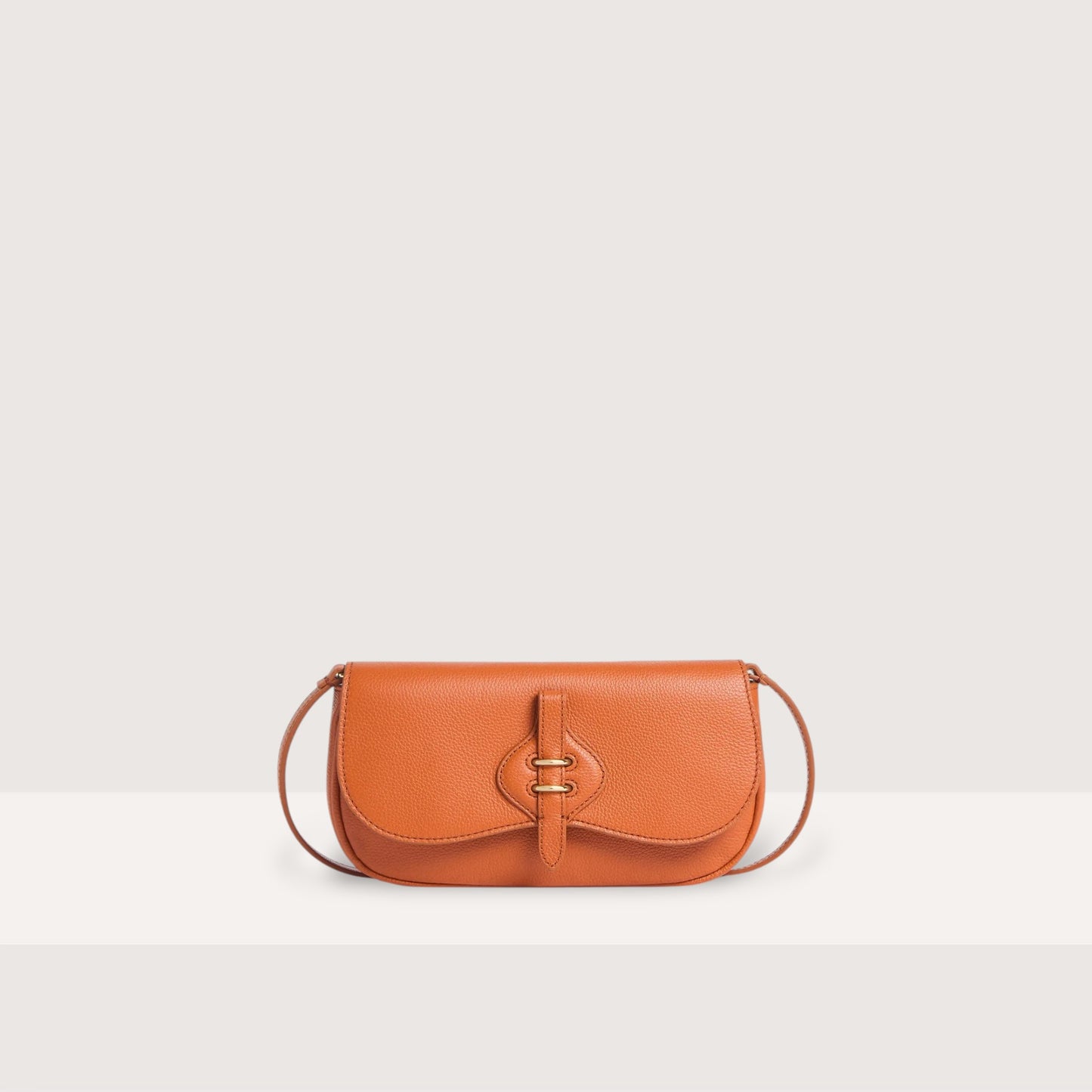 Руда італійська шкіряна жіноча сумка Coccinelle Mavery E5 U7F 55 01 01 R41