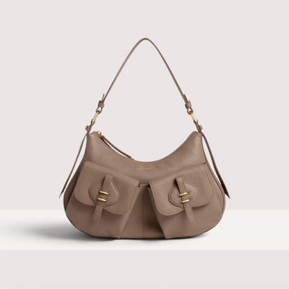 Італійська шкіряна жіноча сумка Coccinelle Mavery Pocket Medium E1 VGK 12 01 01 N59