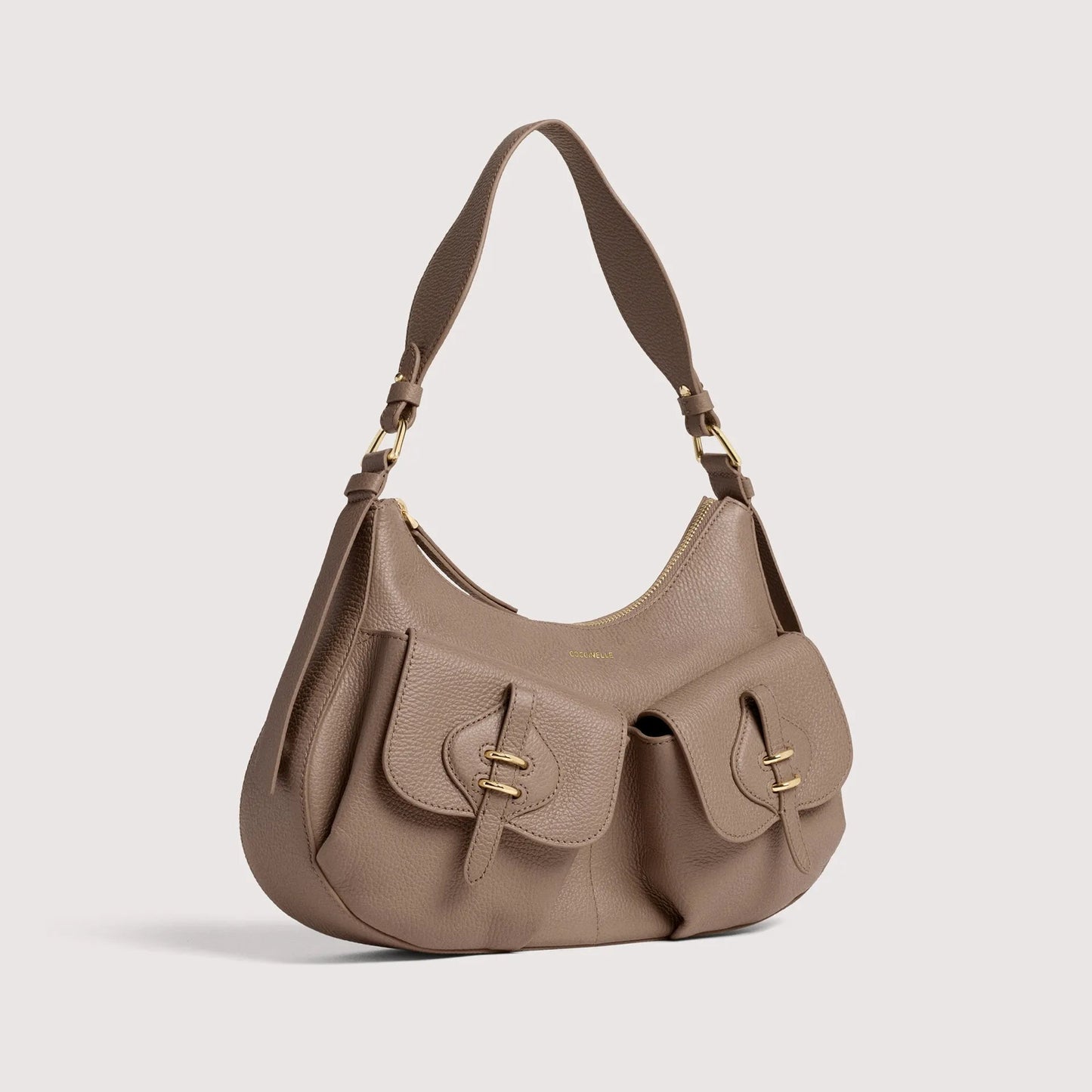Італійська шкіряна жіноча сумка Coccinelle Mavery Pocket Medium E1 VGK 12 01 01 N59