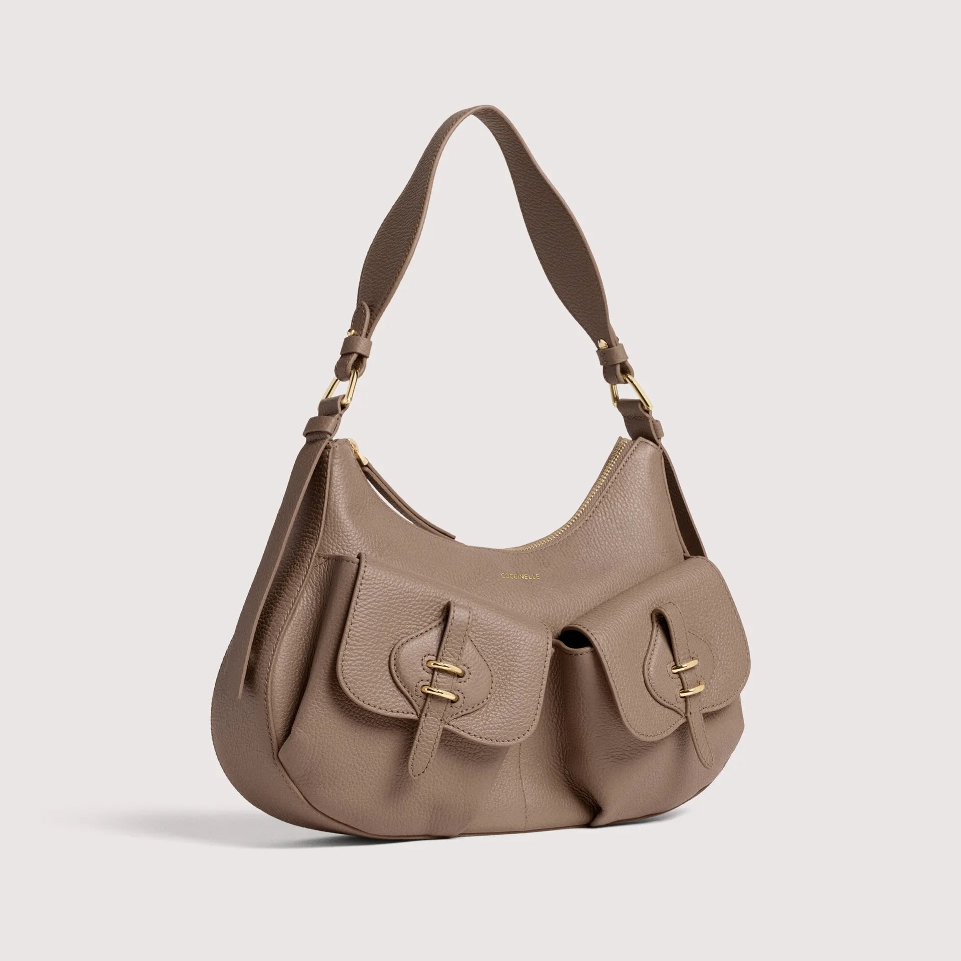 Італійська шкіряна жіноча сумка Coccinelle Mavery Pocket Medium E1 VGK 12 01 01 N59