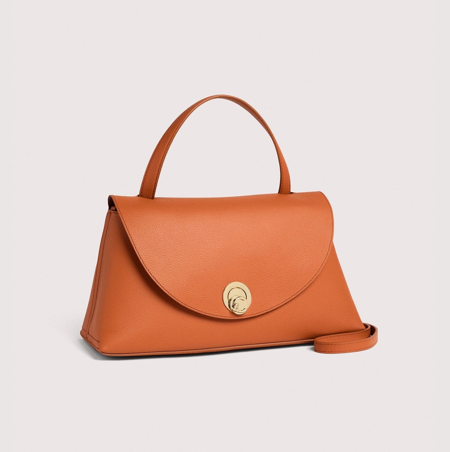 Руда італійська шкіряна жіноча сумка Coccinelle Nikla Medium E1 TOA 18 01 01 734