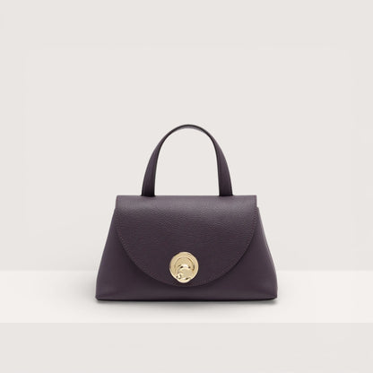Сливова італійська шкіряна жіноча сумка Coccinelle Nikla Small E1 TOA 18 02 01 738