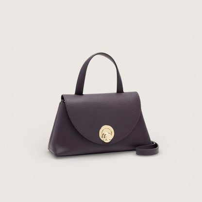 Сливова італійська шкіряна жіноча сумка Coccinelle Nikla Small E1 TOA 18 02 01 738