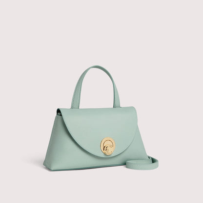 Ментолова італійська шкіряна жіноча сумка Coccinelle Nikla Small E1 TOA 18 02 01 756