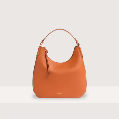 Руда італійська шкіряна жіноча сумка Coccinelle Rebekka Small E1 T95 13 02 01 R41