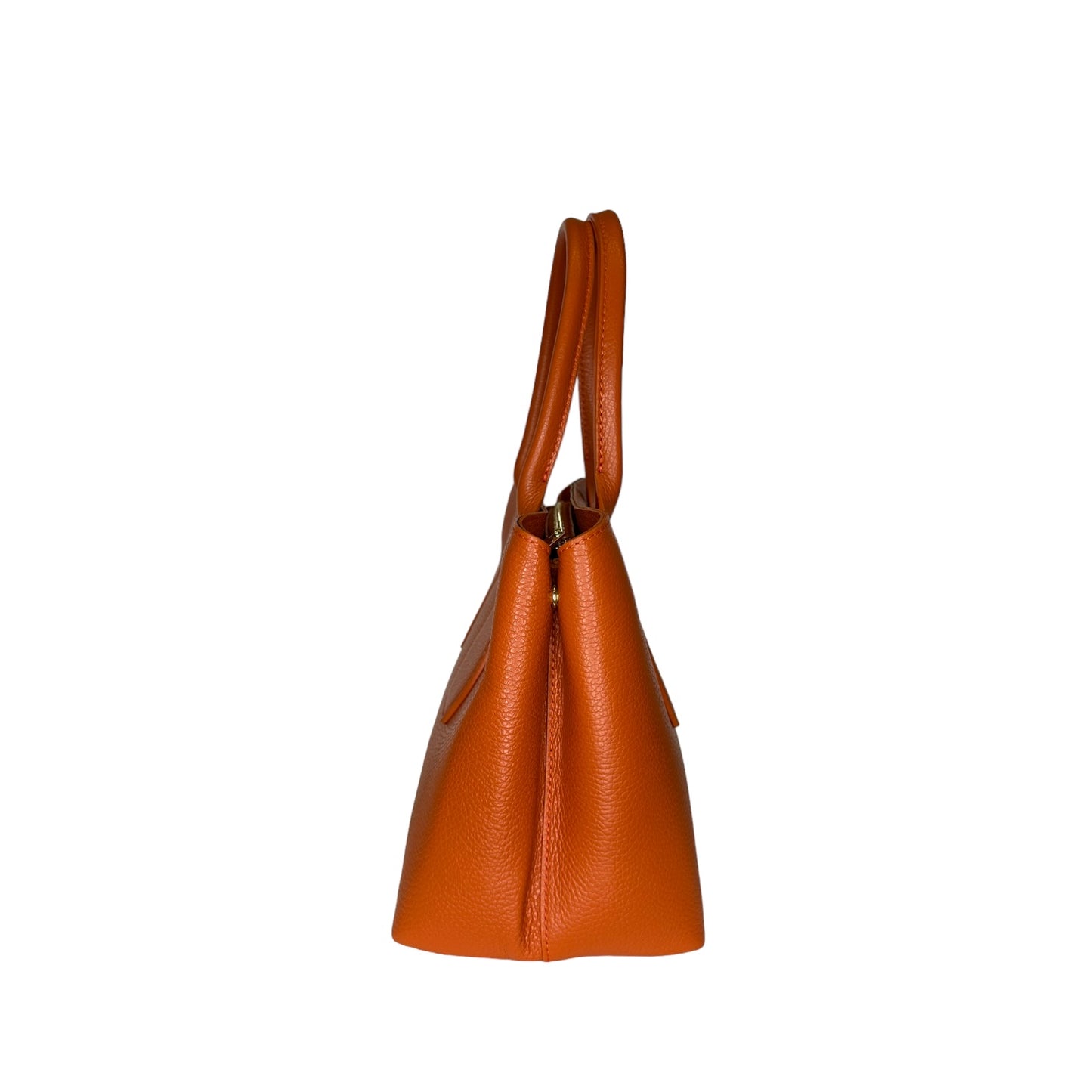 Помаранчева італійська шкіряна жіноча сумка Piumelli Claudia D35 Dark Orange