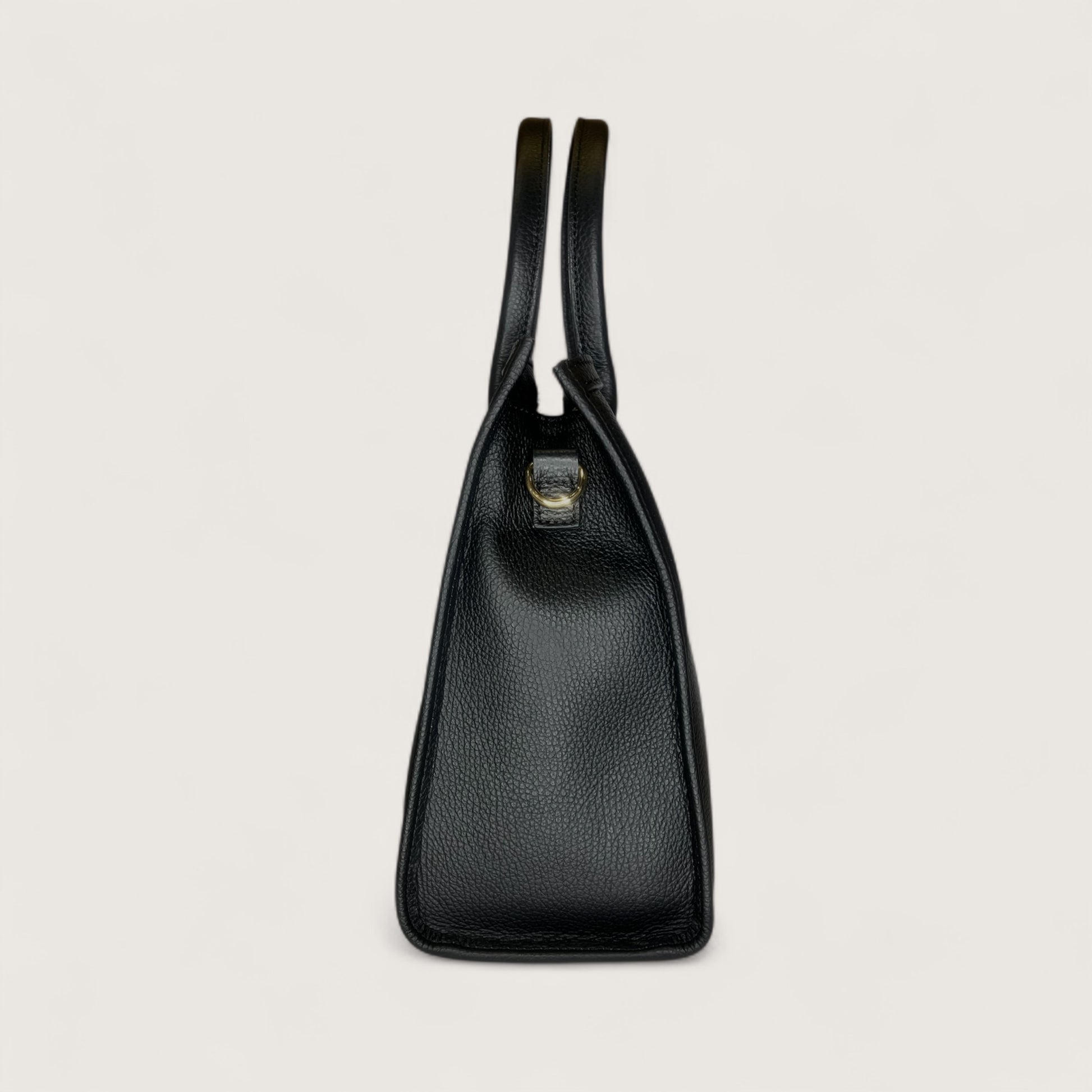 Чорна італійська шкіряна жіноча сумка Piumelli Eloise M D28 Black