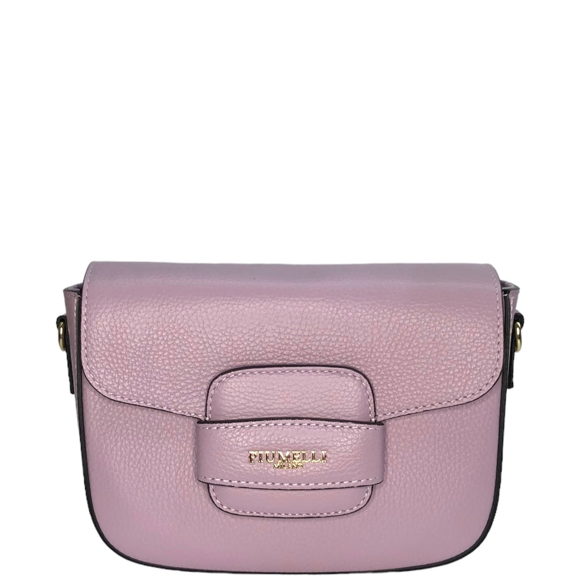 Лілова італійська шкіряна жіноча сумка Piumelli Gia Bag D55 Lilac