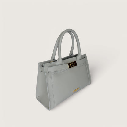 Сіра італійська жіноча сумка Piumelli Ira P630 Light Grey