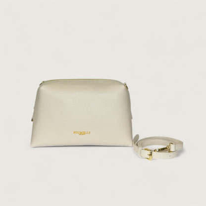 Біла італійська шкіряна жіноча сумка Piumelli Juniper Bag, D37 Off White