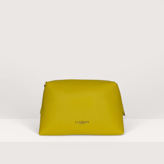 Гірчична італійська шкіряна жіноча сумка Piumelli Juniper D89 Pistacchio