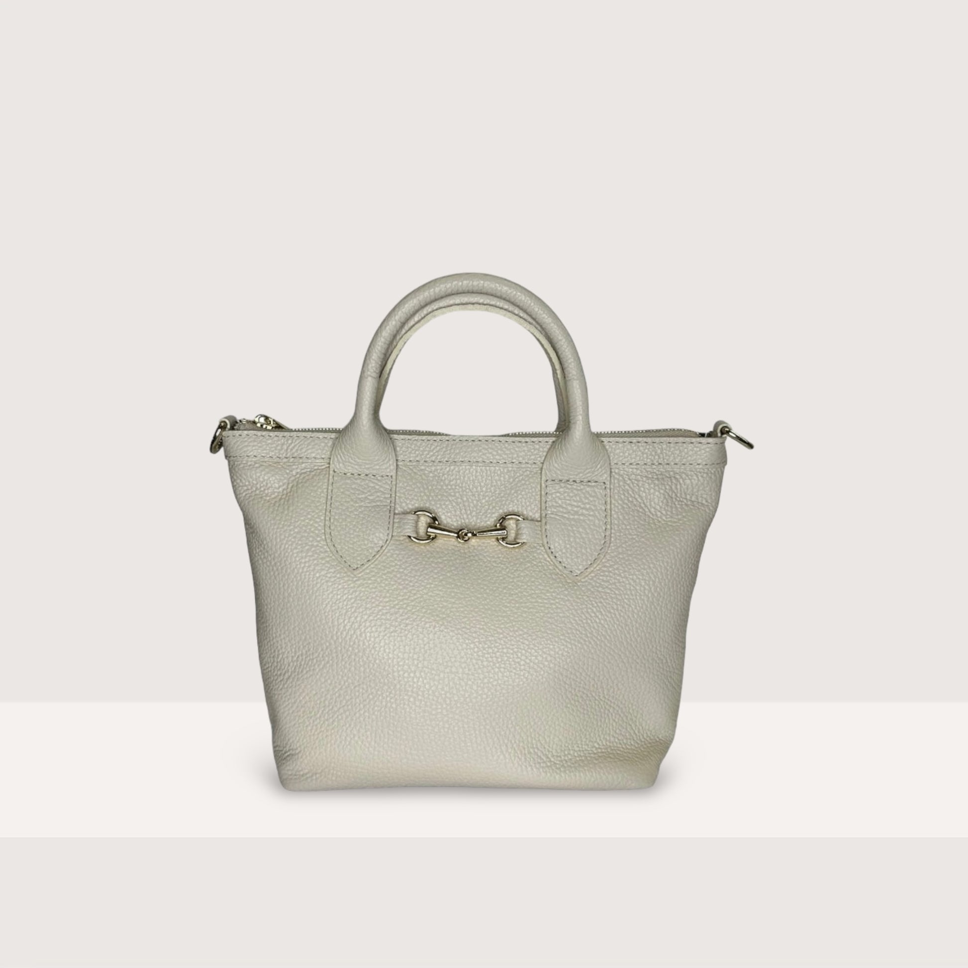Біла італійська шкіряна жіноча сумка Piumelli Lea Bag , D37 Off White