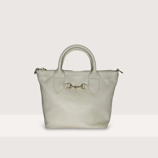 Біла італійська шкіряна жіноча сумка Piumelli Lea Bag , D37 Off White