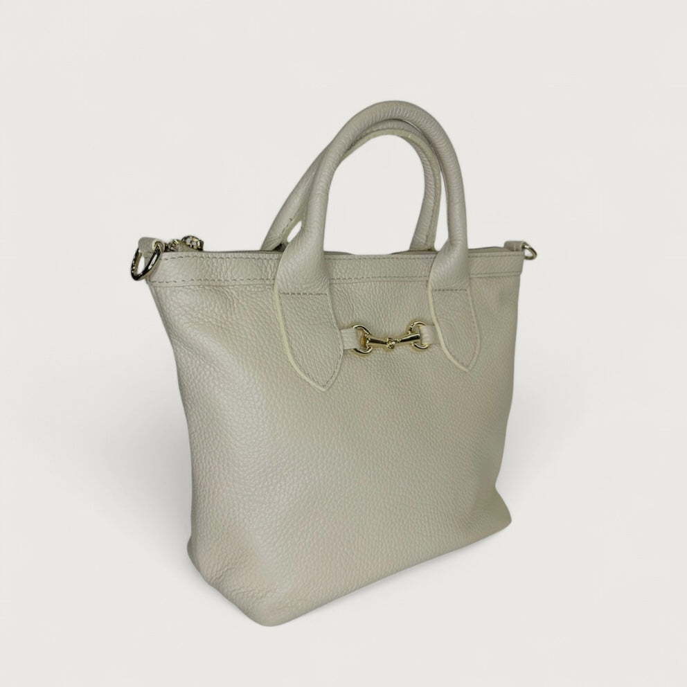 Біла італійська шкіряна жіноча сумка Piumelli Lea Bag , D37 Off White