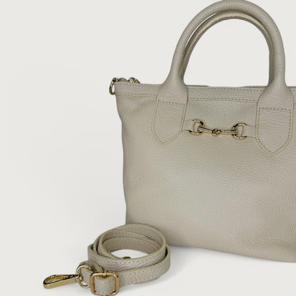 Біла італійська шкіряна жіноча сумка Piumelli Lea Bag , D37 Off White