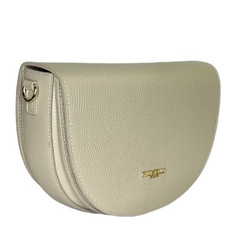 Біла італійська шкіряна жіноча сумка Piumelli Lilia D37 Off White