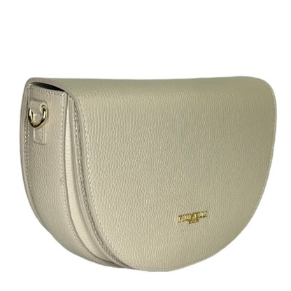 Біла італійська шкіряна жіноча сумка Piumelli Lilia D37 Off White