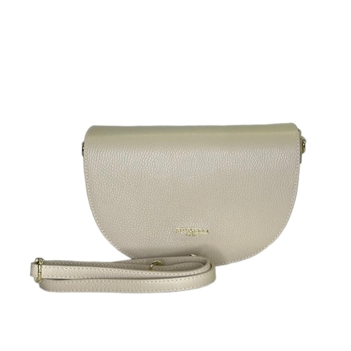 Біла італійська шкіряна жіноча сумка Piumelli Lilia D37 Off White