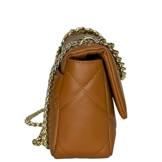 Коричнева італійська шкіряна жіноча сумка Piumelli Mira S Bag , S44 Tobacco