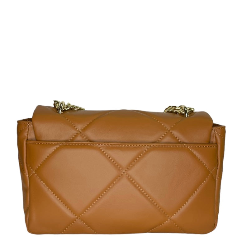 Коричнева італійська шкіряна жіноча сумка Piumelli Mira S Bag , S44 Tobacco