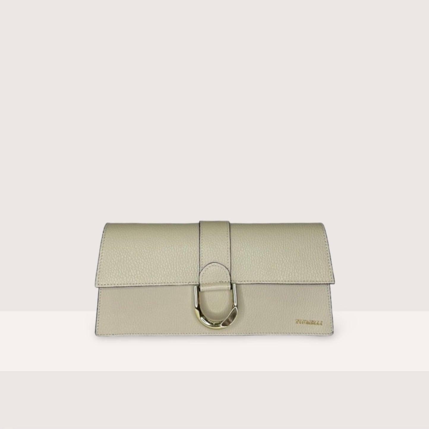 Біла італійська шкіряна жіноча сумка Piumelli Nilda D37 Off White