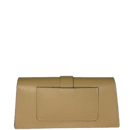 Бежева італійська шкіряна жіноча сумка Piumelli Nilda D81 Warm Beige