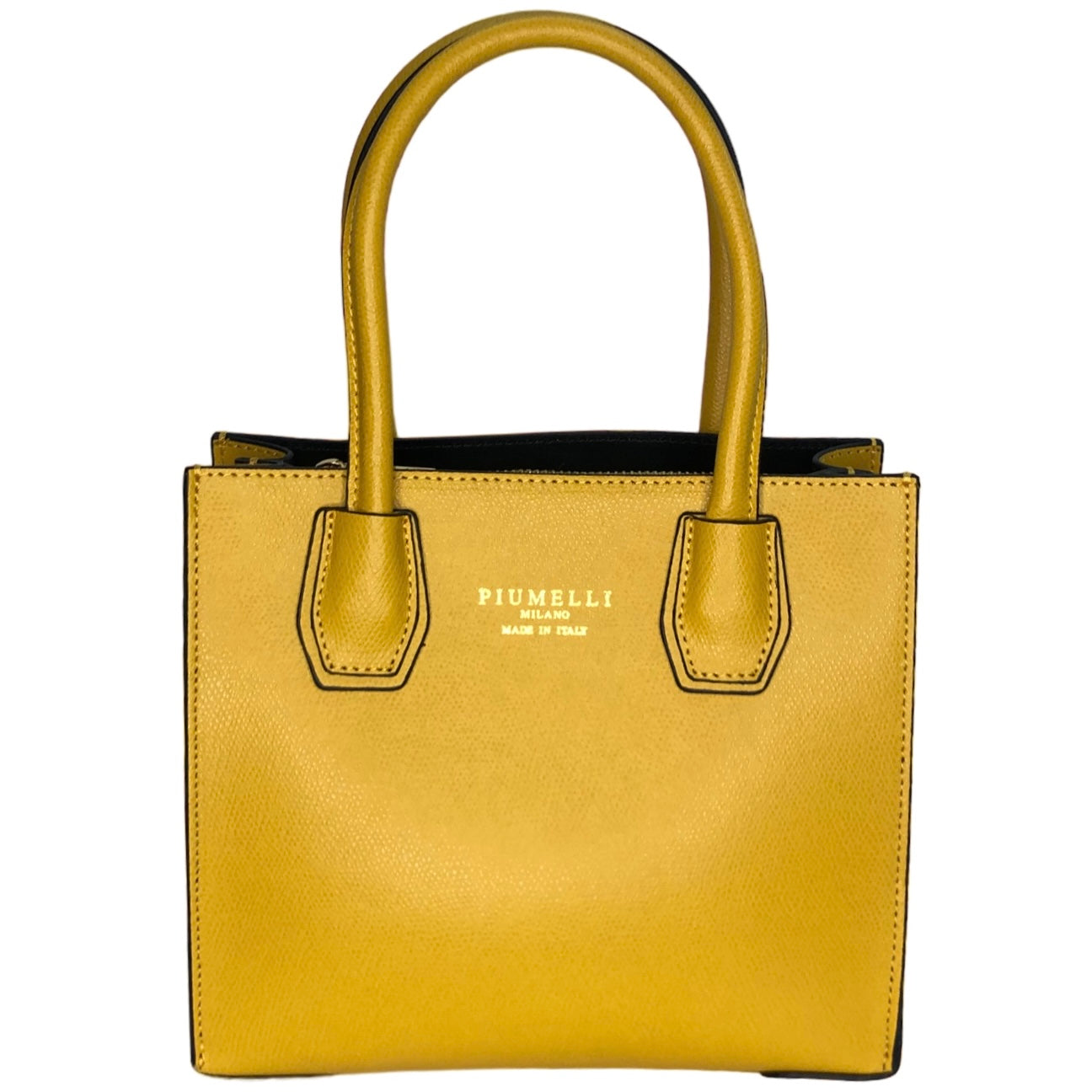Жовта італійська шкіряна жіноча сумка Piumelli Ophelia Bag P617 Yellow