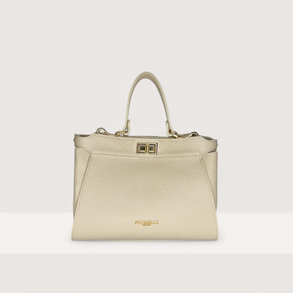Біла італійська шкіряна жіноча сумка Piumelli Sharon М M Bag, D37 Off White
