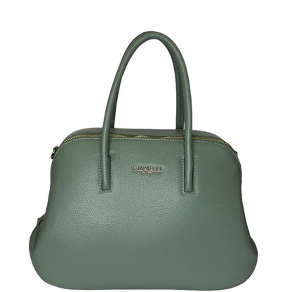 Ментолова італійська шкіряна жіноча сумка Piumelli Tara M D96 Mint