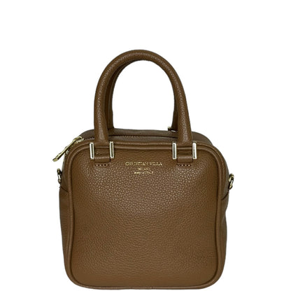 Сумка Christian Villa Boston Square Bags 05215 Peggy Hazelnut