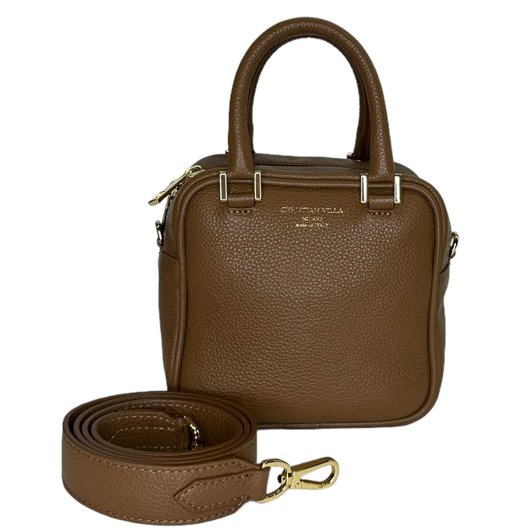 Сумка Christian Villa Boston Square Bags 05215 Peggy Hazelnut