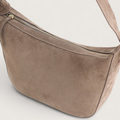 Сумка Etape Croissant Grande Truffle Suede