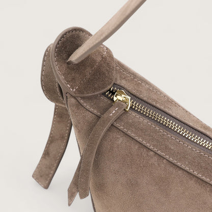 Сумка Etape Croissant Grande Truffle Suede