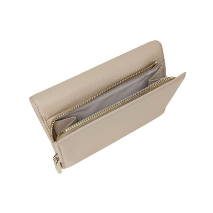 Перловий італійський шкіряний жіночий гаманець Coccinelle Metallic Soft E2 HW5 11 66 01 N80