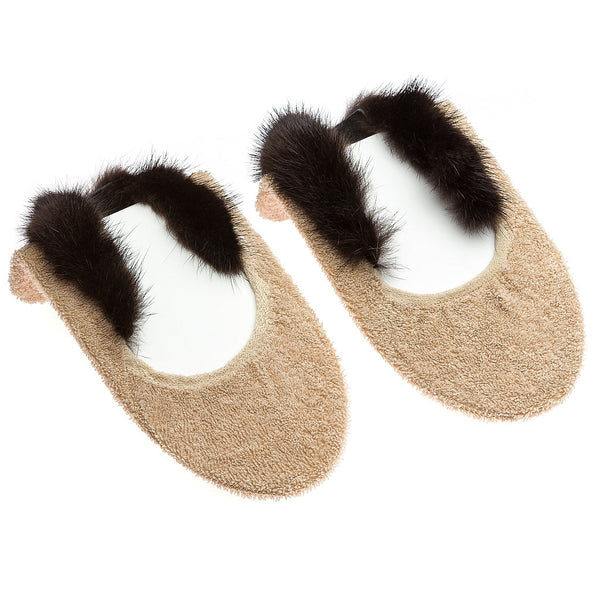 Шкарпетки Nors beige/brown