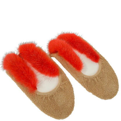 Шкарпетки Nors beige/red