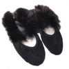 Шкарпетки Nors faux fur black/black
