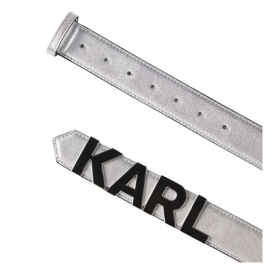 Ремінь Karl Lagerfeld 201W3195 Silver
