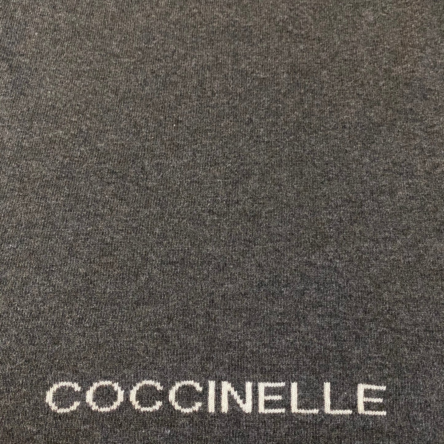 Графітовий італійський вовняний жіночий шарф Coccinelle E7 GY1 31 02 01 687