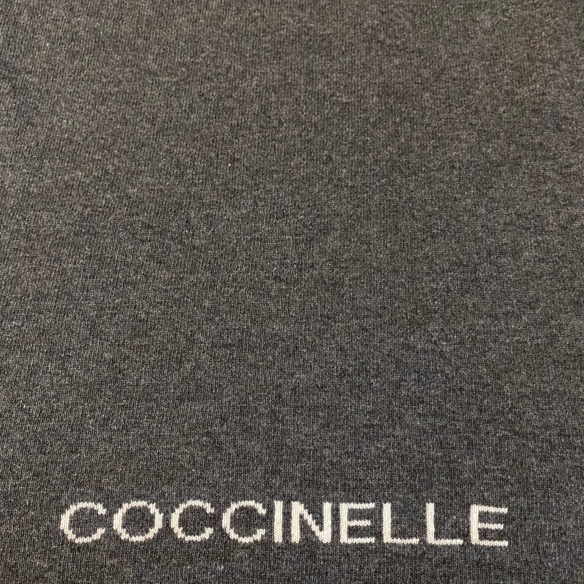 Графітовий італійський вовняний жіночий шарф Coccinelle E7 GY1 31 02 01 687