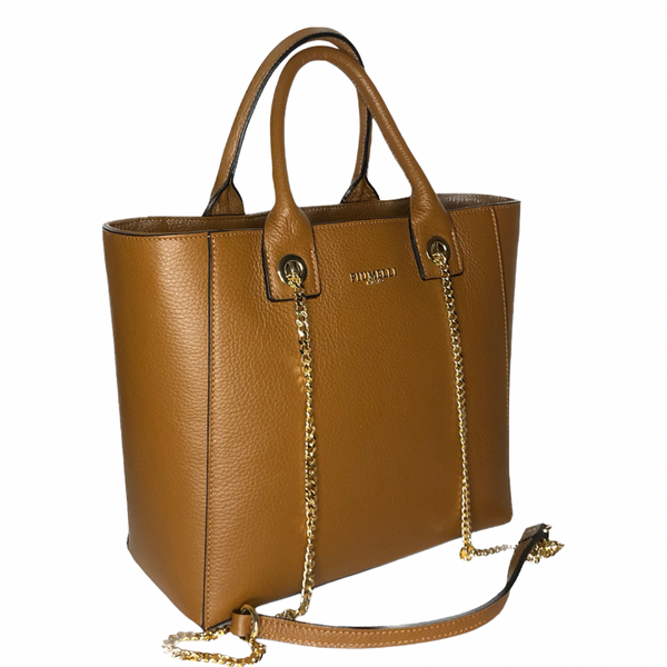 Сумка Piumelli Milva letterine bag D17 Tobacco